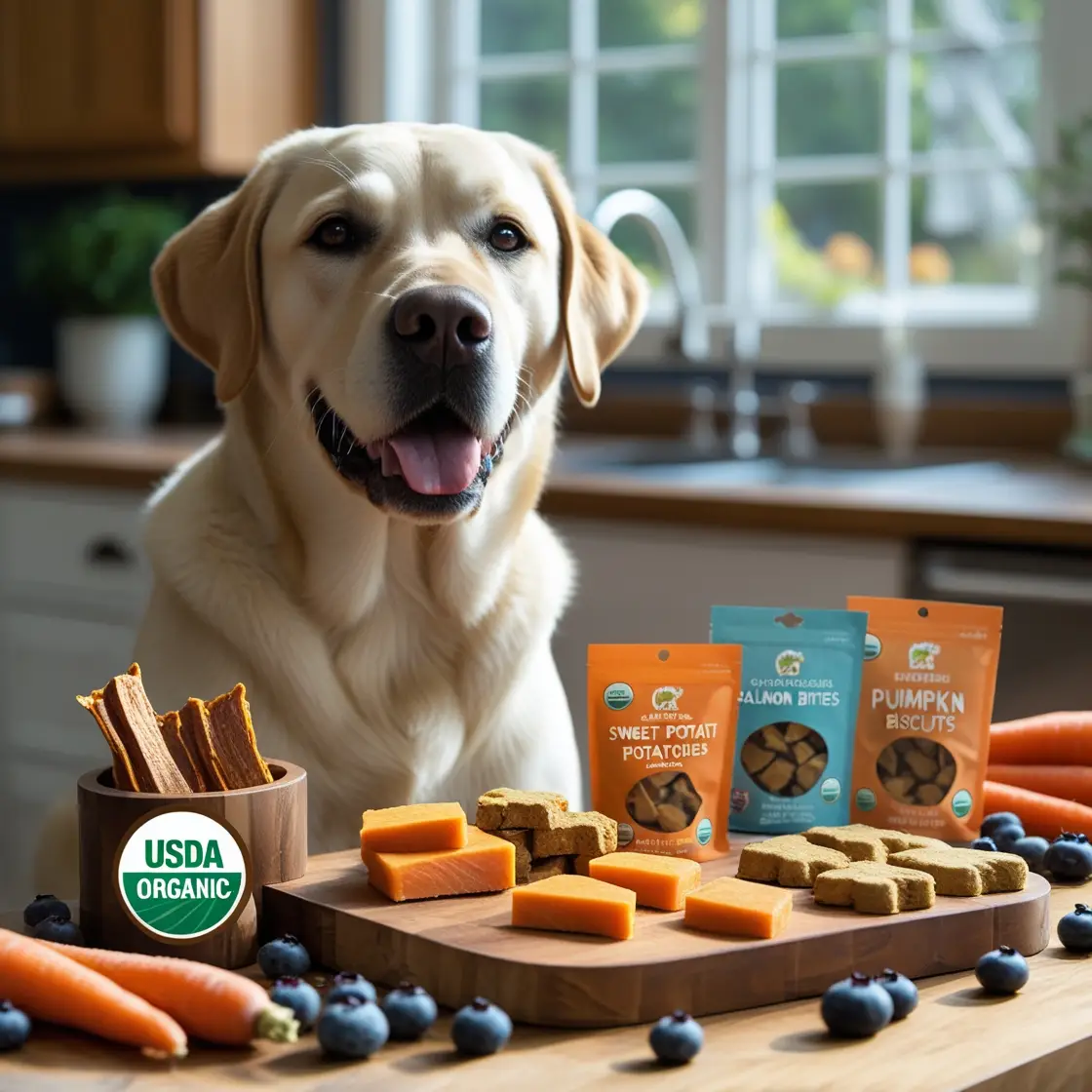 best dog treats organic